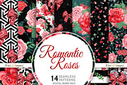 Romantic Roses Digital Paper