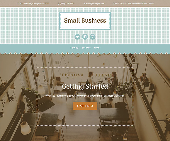 Small Business in WordPress Business Themes - product preview 3