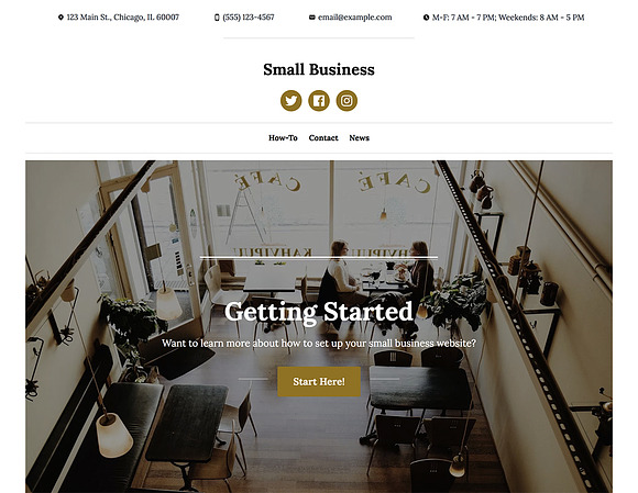 Small Business in WordPress Business Themes - product preview 4