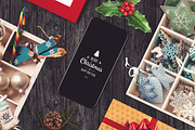Iphone X Christmas Mock-up #2
