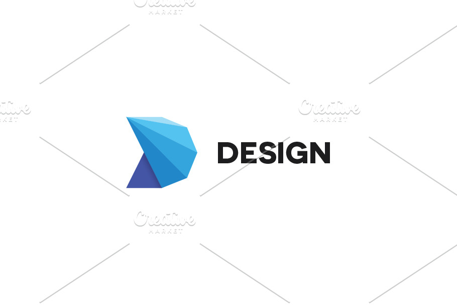 Creative D Letter Logo in Logo Templates - product preview 8