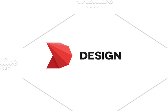 Creative D Letter Logo in Logo Templates - product preview 3