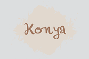 Konya Handwritten Script Font