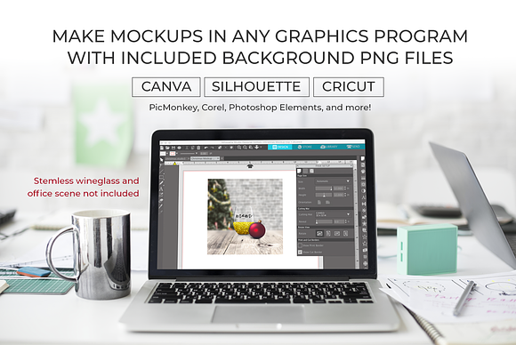 Christmas Scene Creator Backgrounds in Scene Creator Mockups - product preview 2