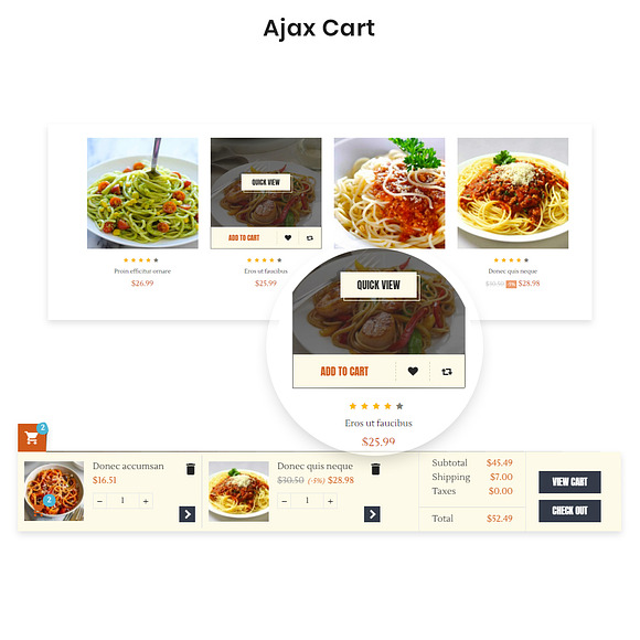 Ap Spaghetti in Website Templates - product preview 7