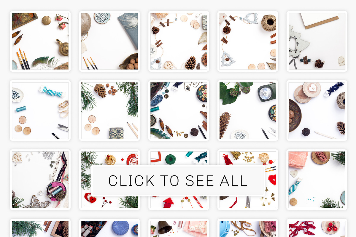 Christmas Social Media Photo Bundle  in Social Media Templates - product preview 8