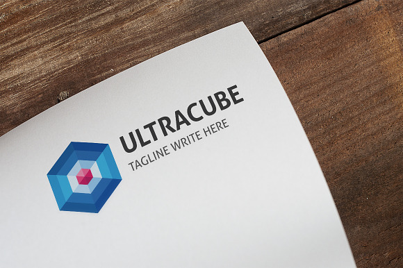 Ultra Cube Logo in Logo Templates - product preview 1