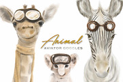 Baby Animal Aviator Pilot Goggles