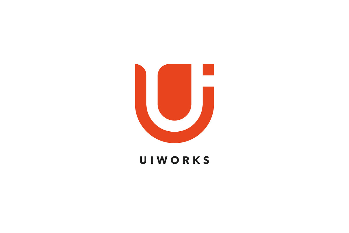 Ui Works U I Letter Logo Template in Logo Templates - product preview 8