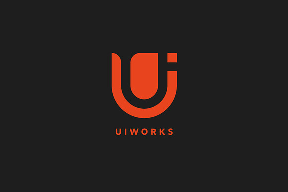 Ui Works U I Letter Logo Template in Logo Templates - product preview 1