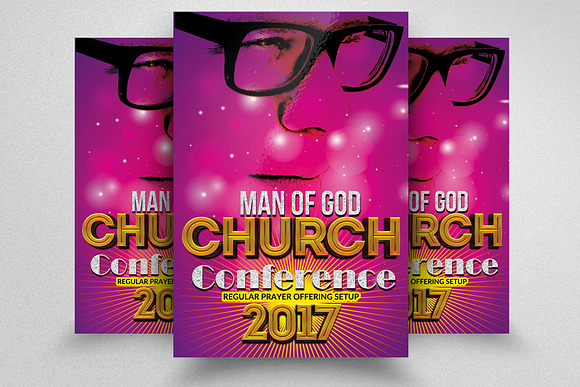 10 Church Flyer Bundle in Flyer Templates - product preview 2