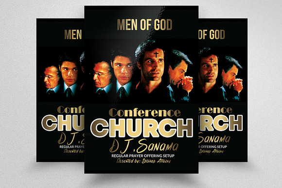10 Church Flyer Bundle in Flyer Templates - product preview 4