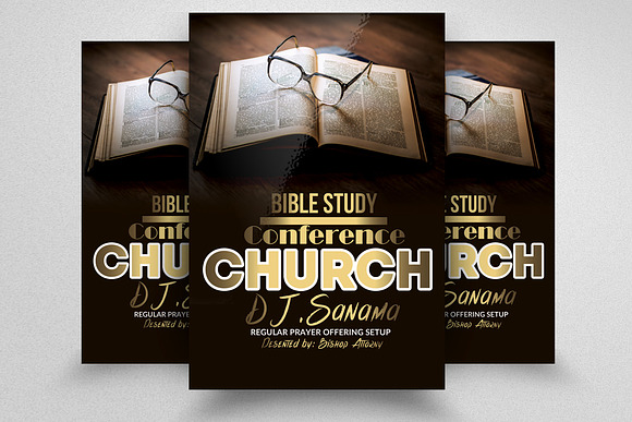 10 Church Flyer Bundle in Flyer Templates - product preview 5