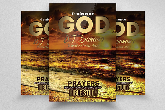 10 Church Flyer Bundle in Flyer Templates - product preview 6