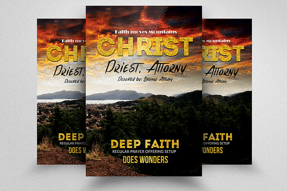 10 Church Flyer Bundle in Flyer Templates - product preview 8