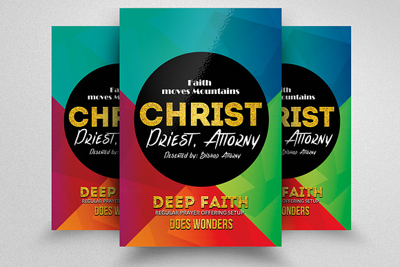 10 Church Flyer Bundle in Flyer Templates - product preview 9