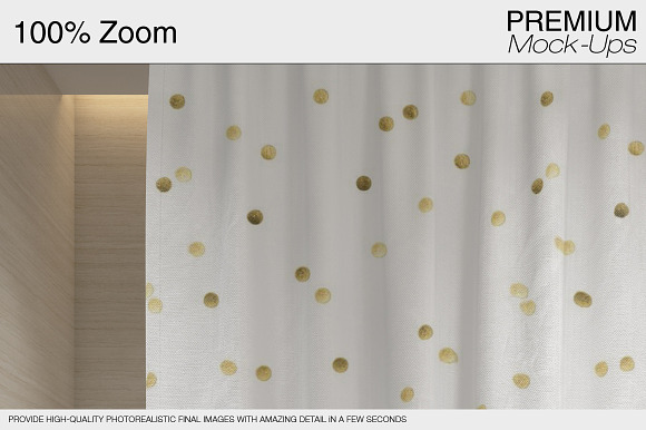 Bath Curtain Mockups in Product Mockups - product preview 6