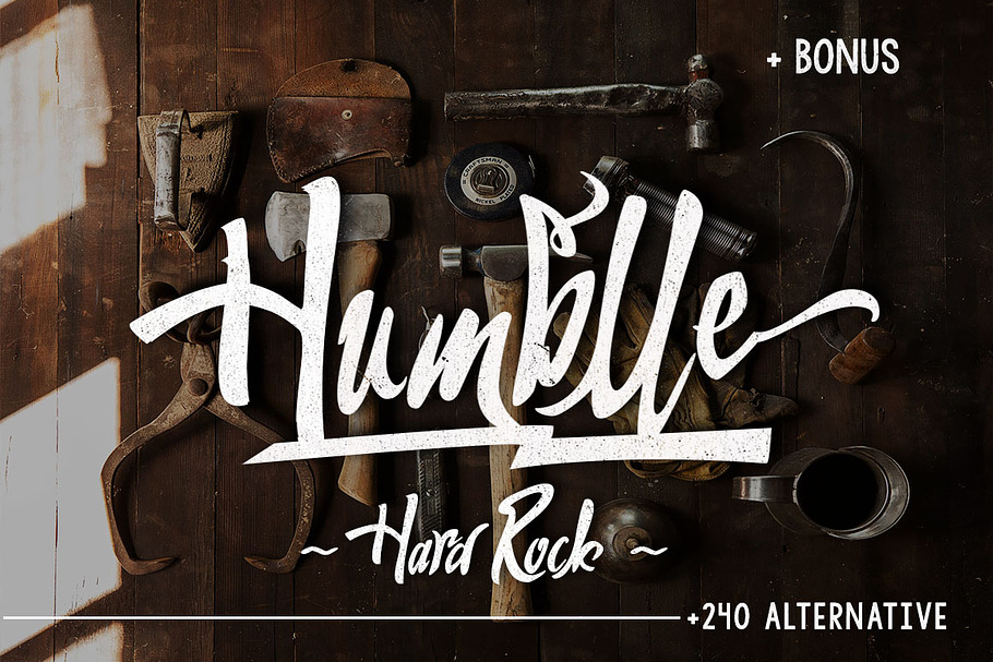 Humblle + Bonus in Display Fonts - product preview 8