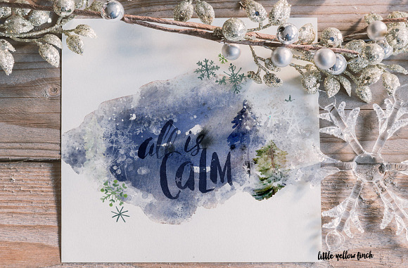 All is Calm Christmas Collection in Illustrations - product preview 3