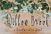 Willow Brook Handwritten Font