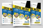 Social Media Marketing PSD Flyer