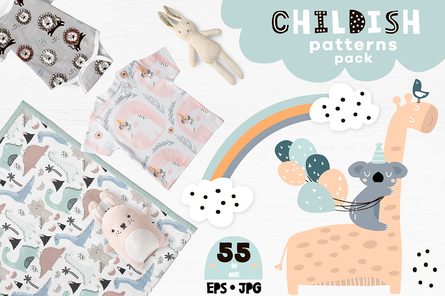 Childish patterns pack vol. 3 in Patterns - product preview 8