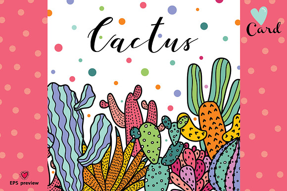 Cute cactus! in Patterns - product preview 2