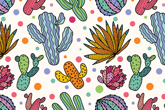 Cute cactus! in Patterns - product preview 8