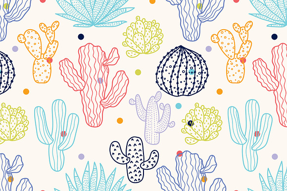 Cute cactus! in Patterns - product preview 9