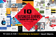 10 Business Flyer Bundle Vol: 01
