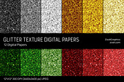 Glitter Digital Papers