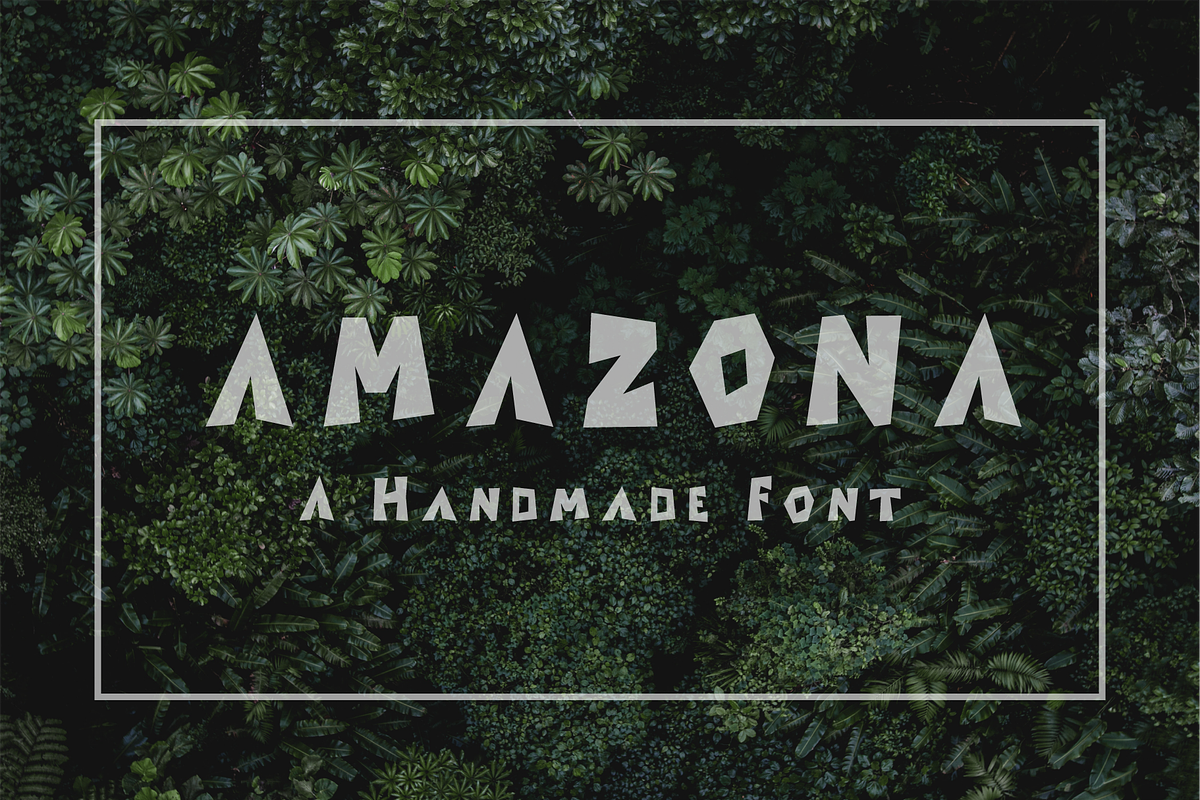 Amazona Font in Display Fonts - product preview 8