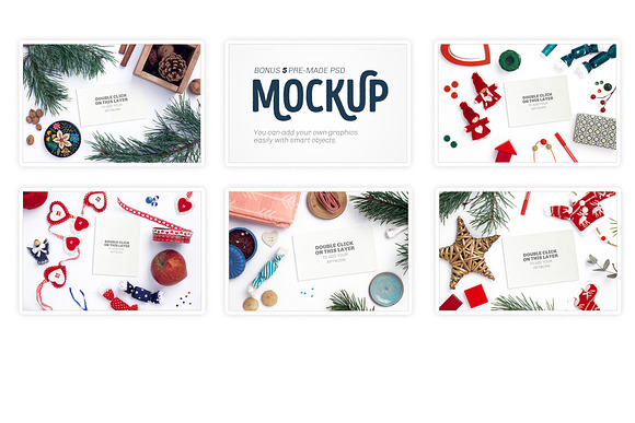 Christmas Social Media Photo Bundle  in Social Media Templates - product preview 4