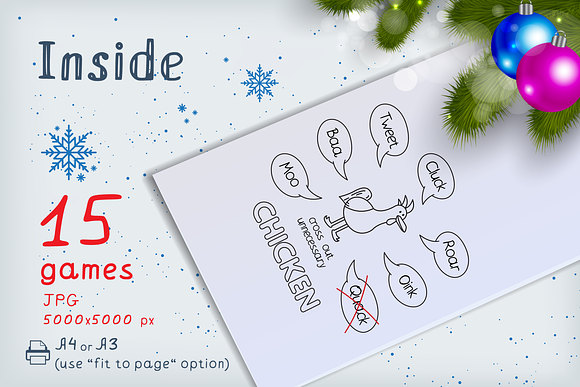 Happy Holidays Coloring Pages in Illustrations - product preview 2
