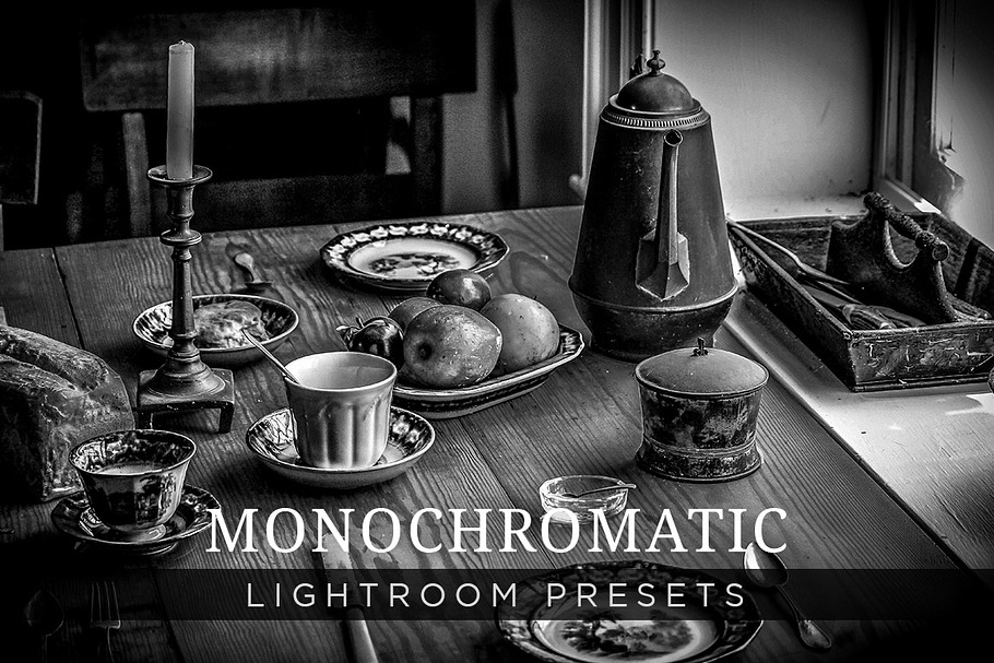 Monochromatic Lightroom Presets 1 in Add-Ons - product preview 8
