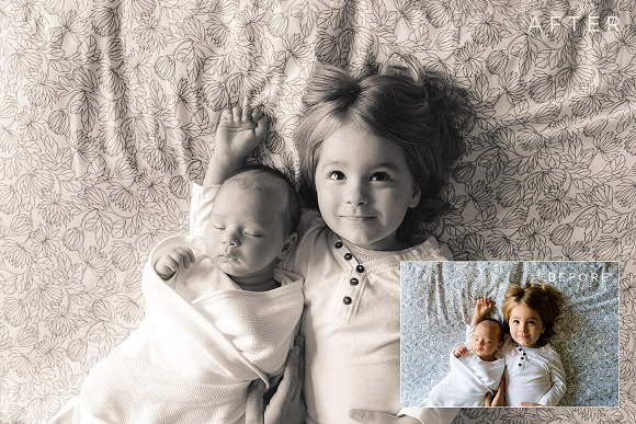 Monochromatic Lightroom Presets 1 in Add-Ons - product preview 1