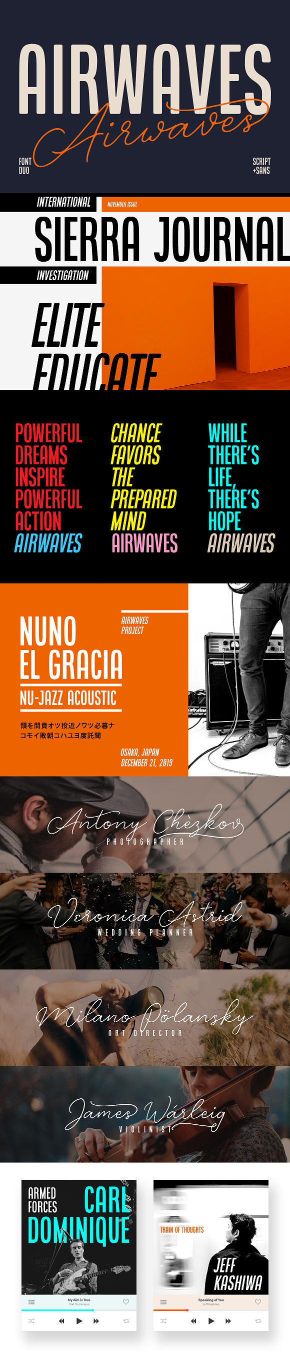 Airwaves Font Duo in Sans-Serif Fonts - product preview 12