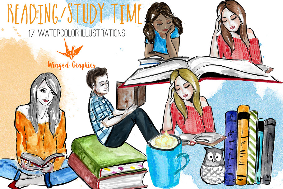 Reading / Study in Illustrations - product preview 8