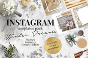Winter Hygge Instagram templates