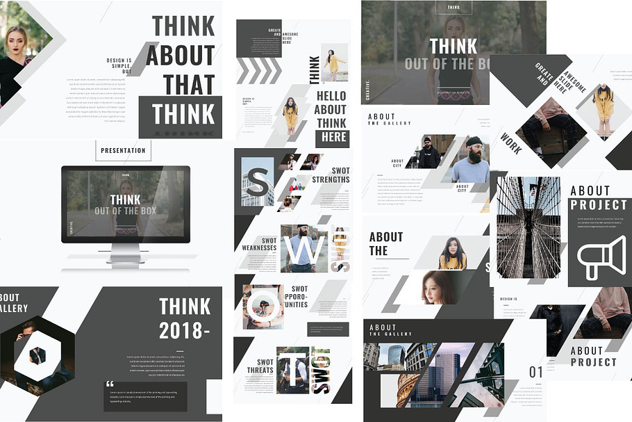 Think Keynote Template in Keynote Templates - product preview 8