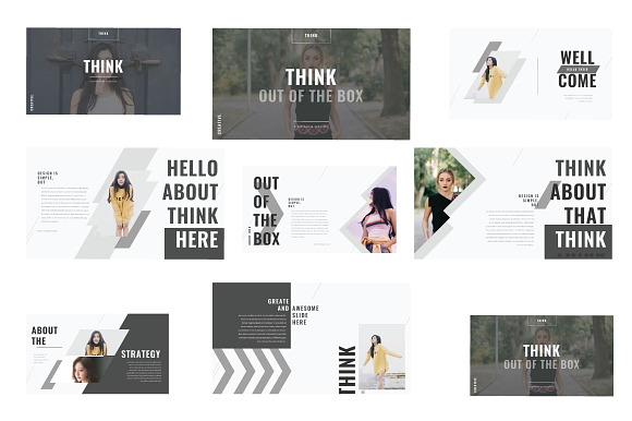 Think Keynote Template in Keynote Templates - product preview 1