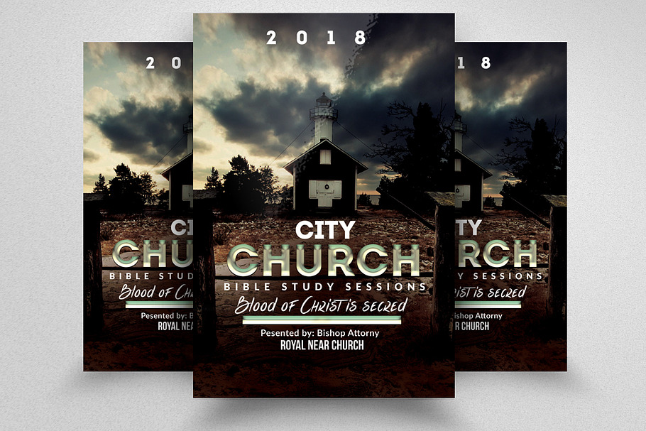 Last Journey Church Flyer in Flyer Templates - product preview 8