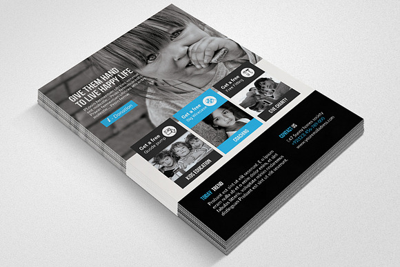 Charity & Donation Flyer in Flyer Templates - product preview 1