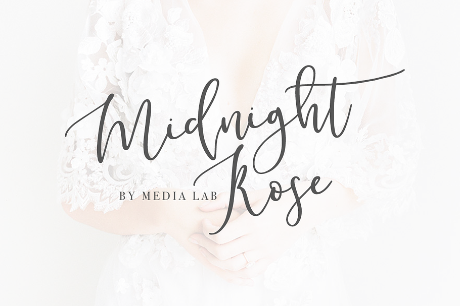 Midnight Rose Script in Script Fonts - product preview 8