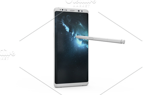 Samsung Galaxy Note 8 Mockup in Product Mockups - product preview 1