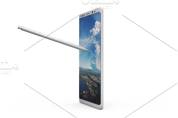 Samsung Galaxy Note 8 Mockup in Product Mockups - product preview 4