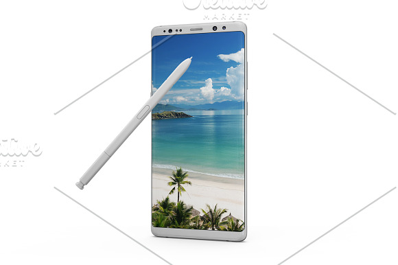 Samsung Galaxy Note 8 Mockup in Product Mockups - product preview 6