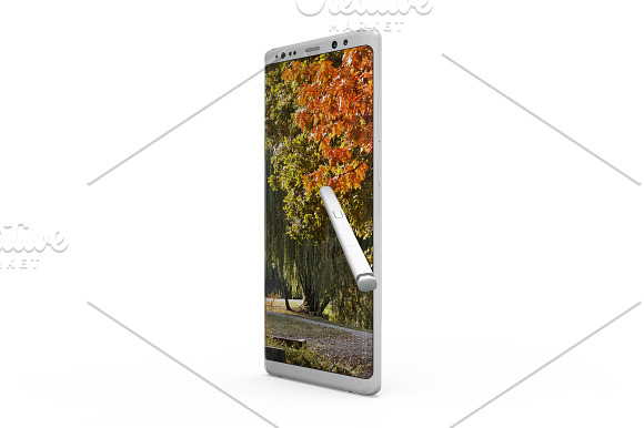 Samsung Galaxy Note 8 Mockup in Product Mockups - product preview 8
