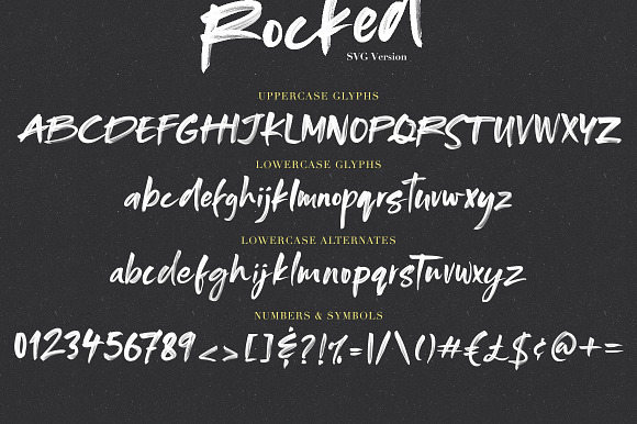 Rocked SVG Font in Bold Fonts - product preview 4