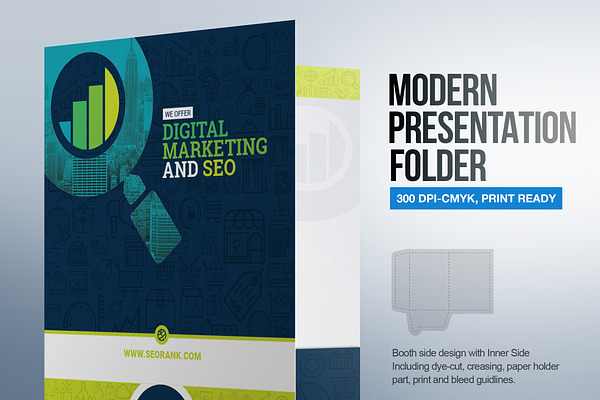 Presentation Folder for SEO Agency